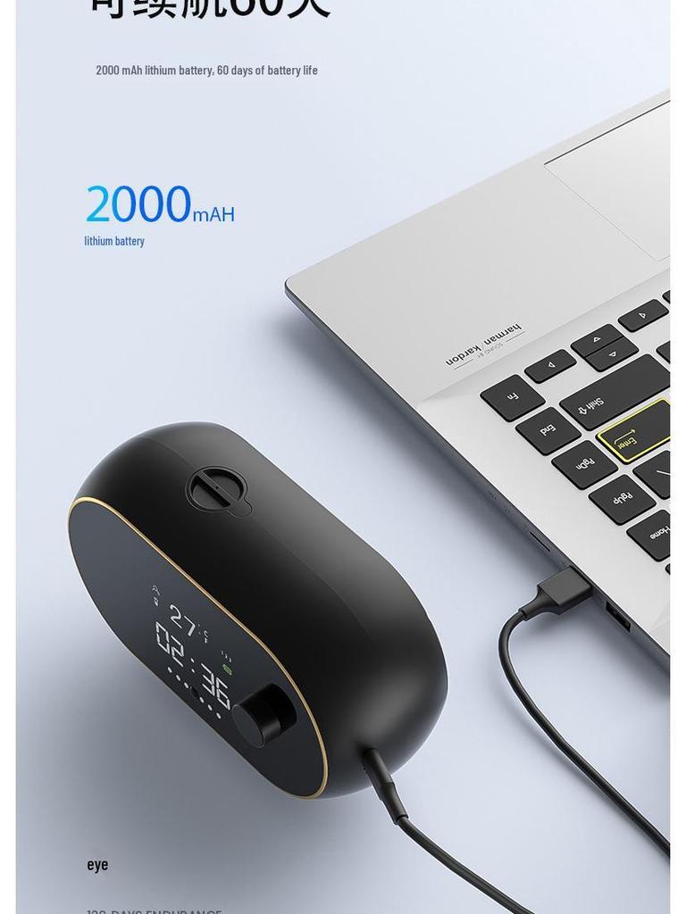 Умный настенный индукционный пенный дозатор антисептика для рук с USB-зарядкой и часами