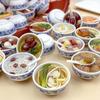 Pretend Play Toy Kitchen Kids Toys Dollhouse MIniature Kitchen Accessories Toy Doll House Food