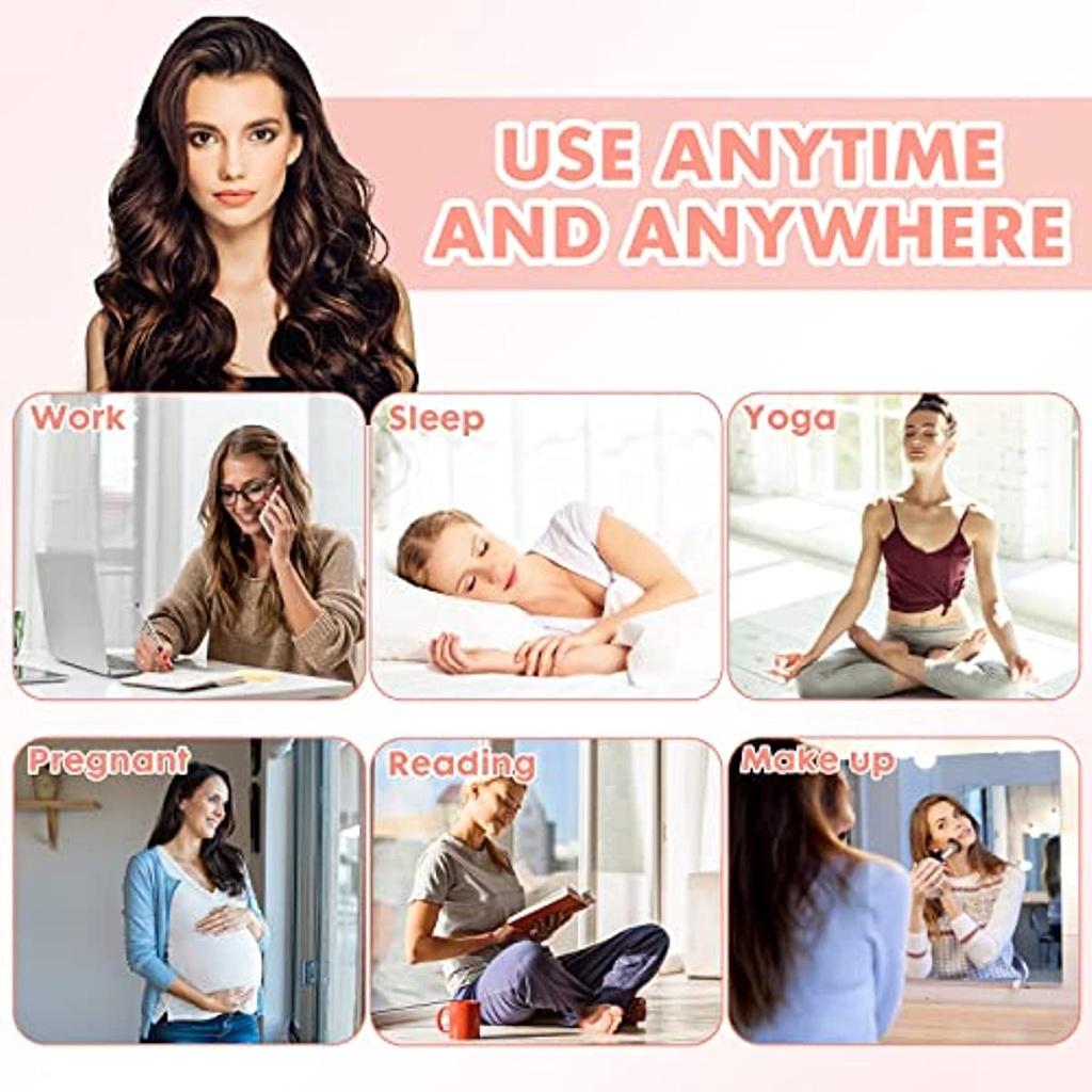 Щипцы для завивки длинных волос, щипцы для завивки волос, повязка на голову, бархатные щипцы для завивки волос, мягкие щипцы для завивки волос, повязка на голову, не требующие нагревания, длинные бигуди для волос, повязки на голову, средние волосы, длинные бигуди для волос