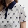 Fila Оригинальное Модное Классическое Повседневное Элегантное Простое Вязаное Поло-Платье с Принтом по всей Поверхности Женские платья F51W629307FZB