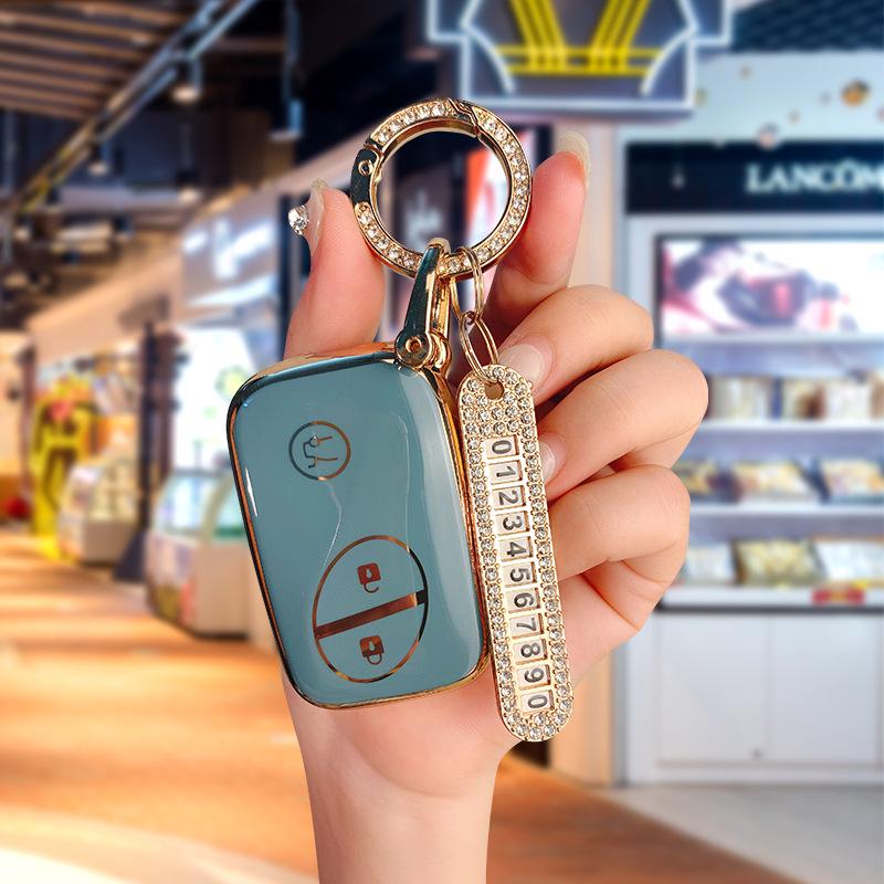 BYD I3 Key Case for S6, G3R, L3, S7, F0, E6, M6, Tang - Unisex Car Shell Bag Buckle for Older Models