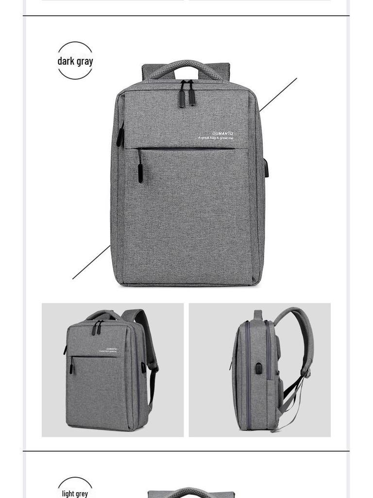 Высококачественный водонепроницаемый мужской дорожный рюкзак — вместительная и стильная сумка для ноутбука