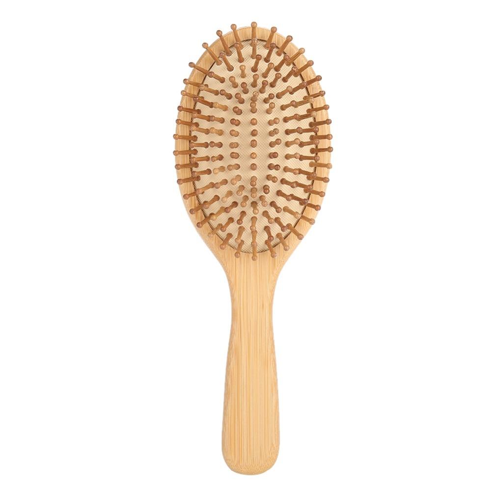 Portable Solid Wood Hair Massage Comb Promote Blood Circulation Scalp Massage Comb Hair Care
