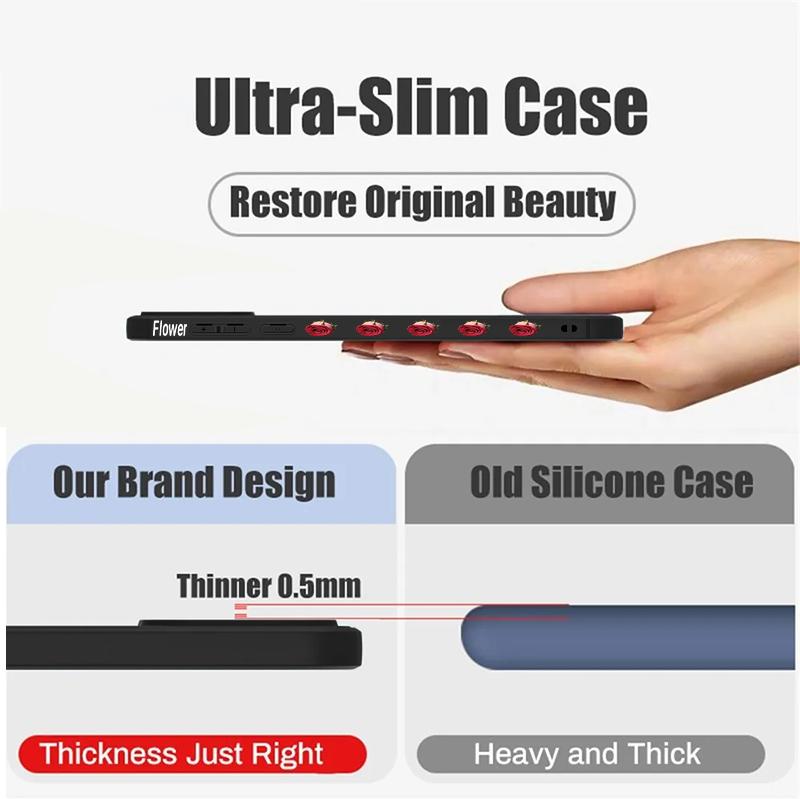 Мягкий чехол на шнурке для Samsung Galaxy S24 S25 Ultra S23 S22 Ultra S21 S20 FE A14 A34 A15 A35 A52 A53 A54 A55 5G A16 A36 A56 Чехол-накладка с розовыми цветами