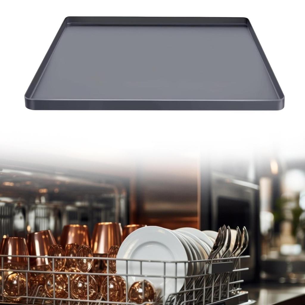 Mini Fridge Mat Drip Pan Appliance Accessories Nonslip Dishwasher Freezer Tray