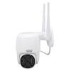 Dual Lens Security Camera 2 Way Talk 15X Zoom Color Night Vision Auto Tracking WiFi Surveillance