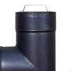 Stove Pipe Exhaust Dia.150mm Portable Tents Adapter Connector Tee Chimney for