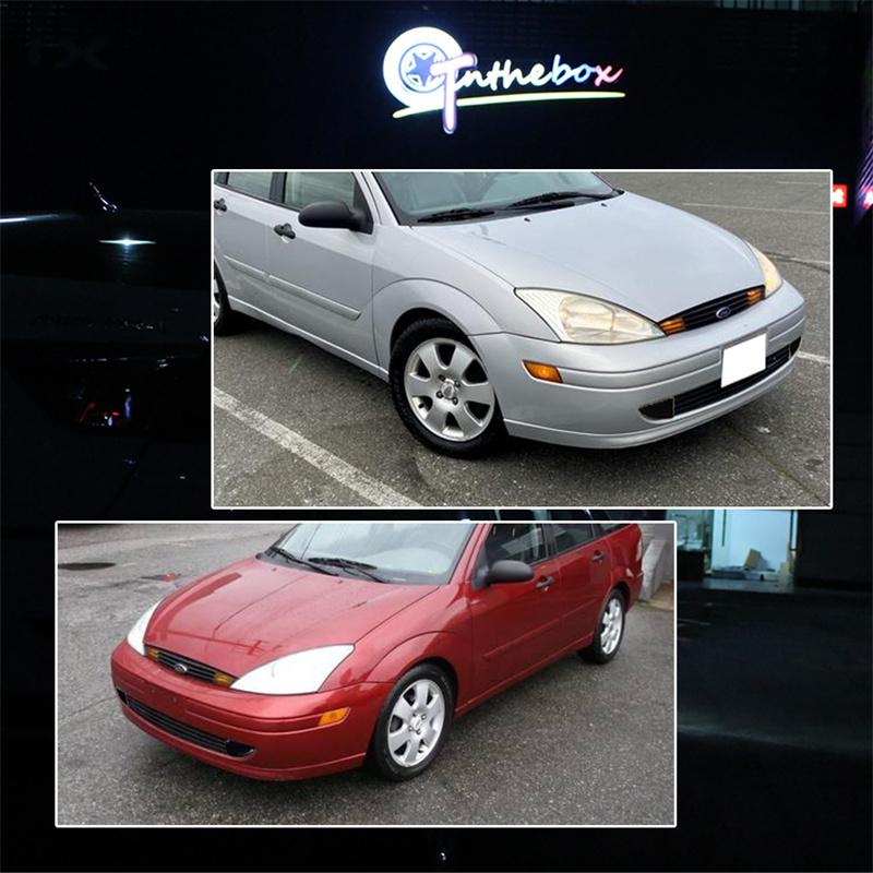 Car Front Bumper Fog / Driving Light Housings For Ford Focus ZTW/ZTS/LX/ZX5/ZX3/SE 2002-2004, No Bulb/Socket, Auto Accessories