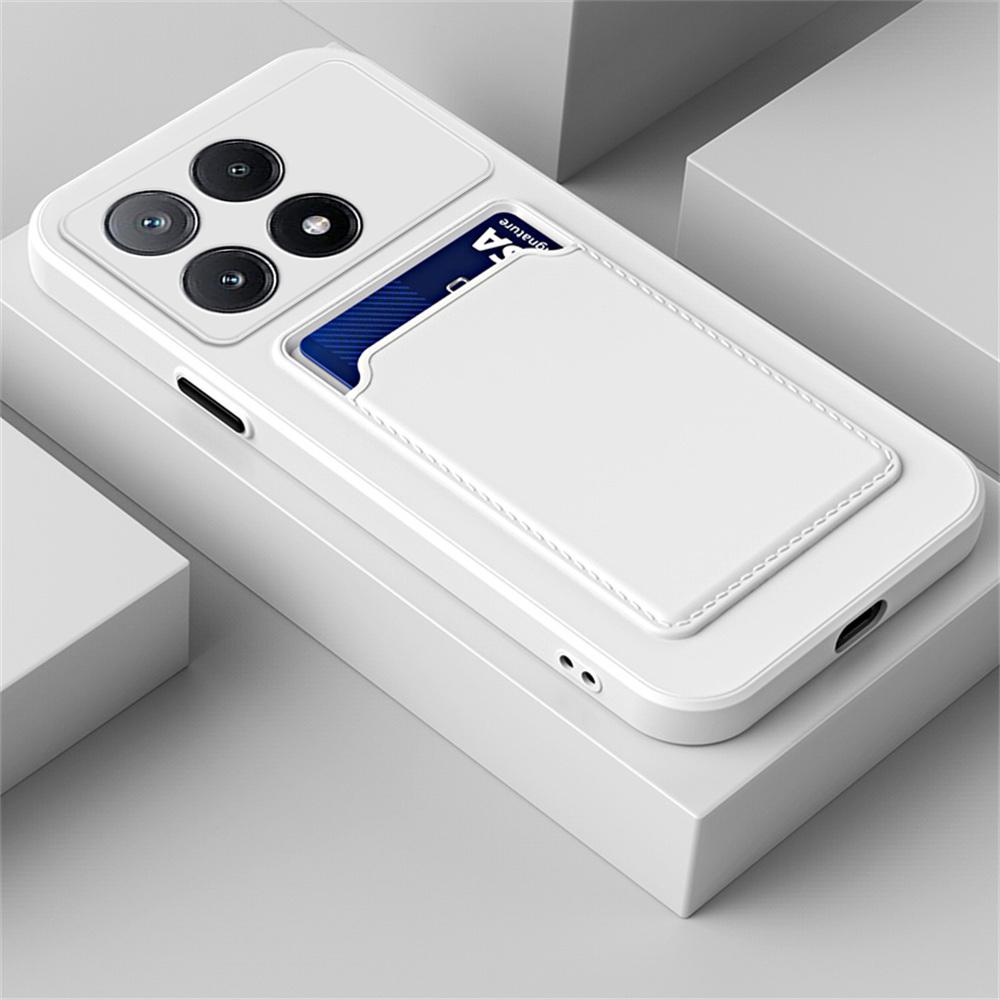 Для Xiaomi 14T Pro 14 T чехол-кошелек с отделением для карт, матовый мягкий чехол для Xiaomi 13T 14 Mi 14TPro, силиконовый защитный чехол цвета конфет, противоударный чехол