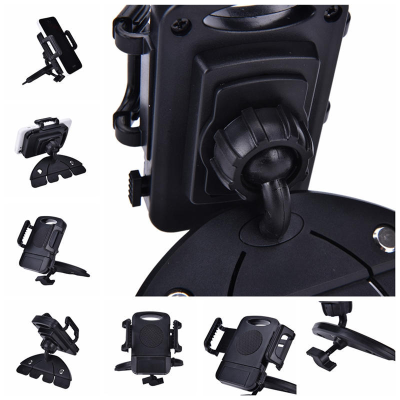 Универсальный автомобильный держатель для телефона с CD-слотом, подставка для мобильных телефонов iPhone Samsung