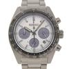 Prospec Speed Timer Watches V192-0AF0 WhiteDial Stainless Steel Solar Powered Watch Chronograph Mens Used