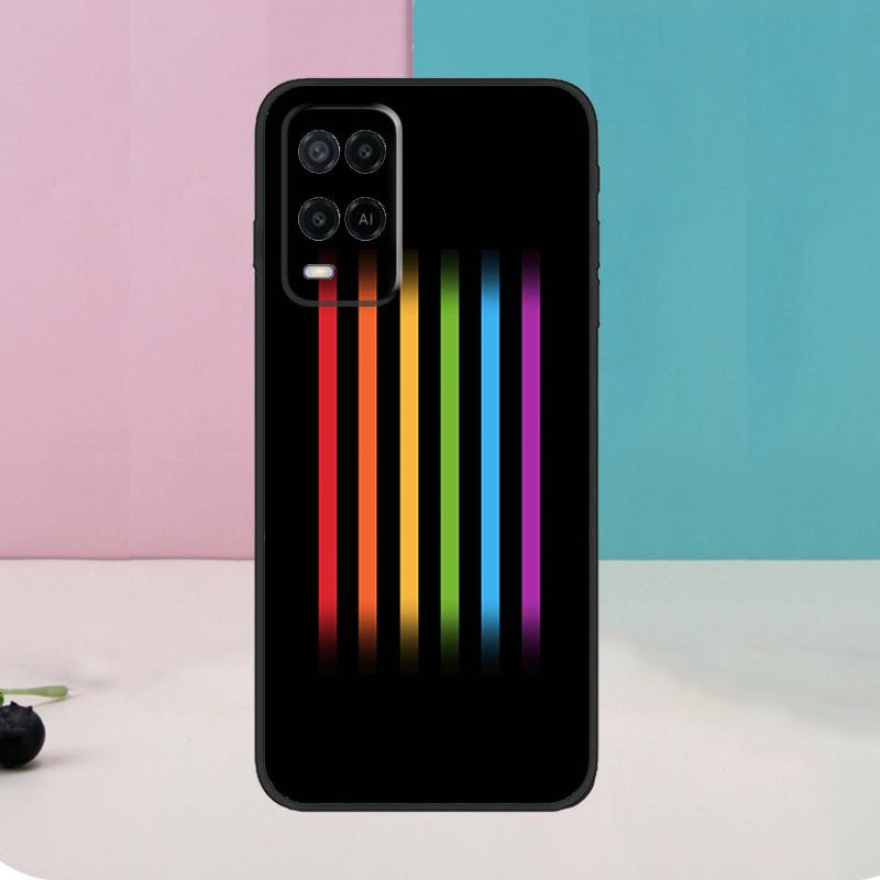 Heart Rainbow Gay Pride LGBT Case For Oppo A5 Pro A6 A15 A16 A76 A96 A17 A57 A98 A58 A78 A18 A38 A54 A74 A94 A40 A60 A80
