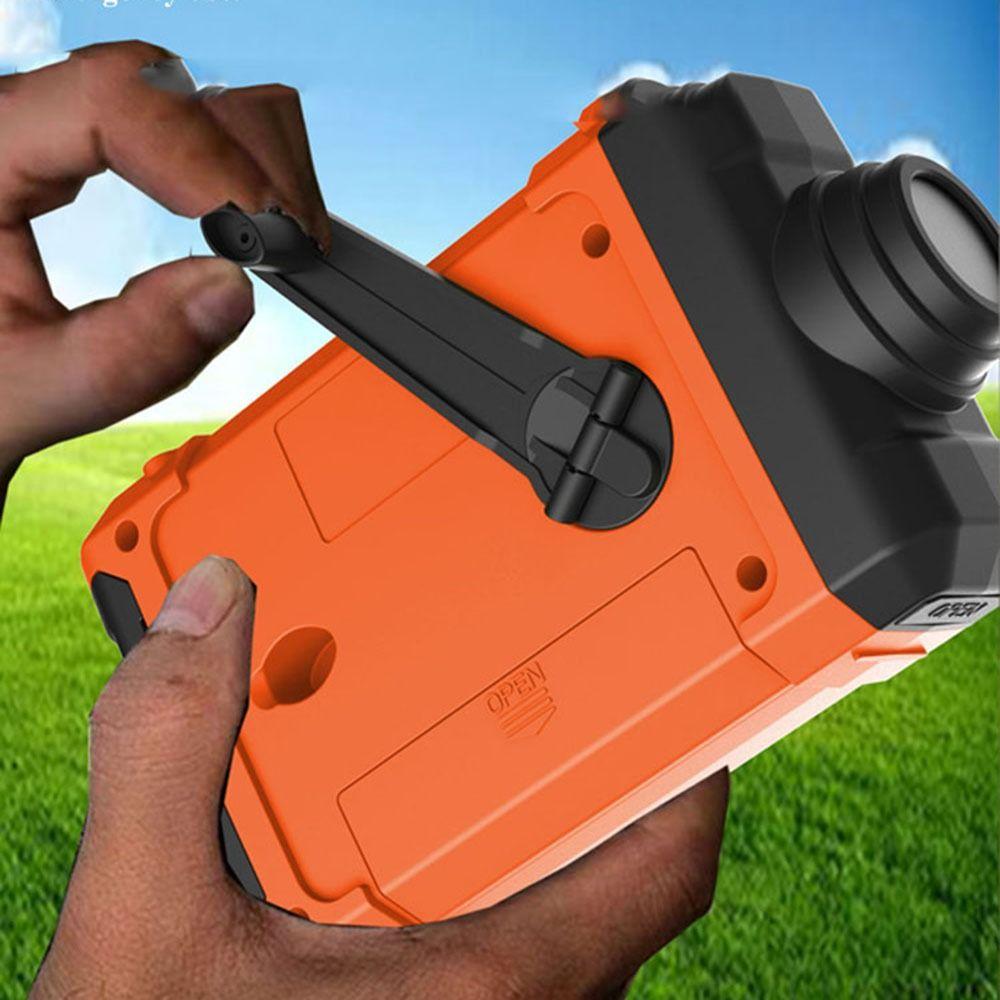 Аварийное радио с солнечной батареей и функцией SOS-сигнала, с фонариком, AM/FM-радио, радио с ручным приводом, для выживания