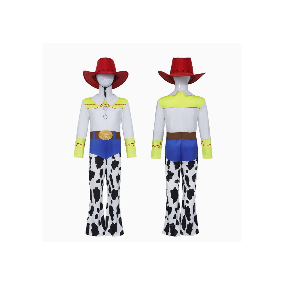 (170) Toy Story Jessie Halloween Cosplay Costume Cloth For Adult Men's & Women Suit