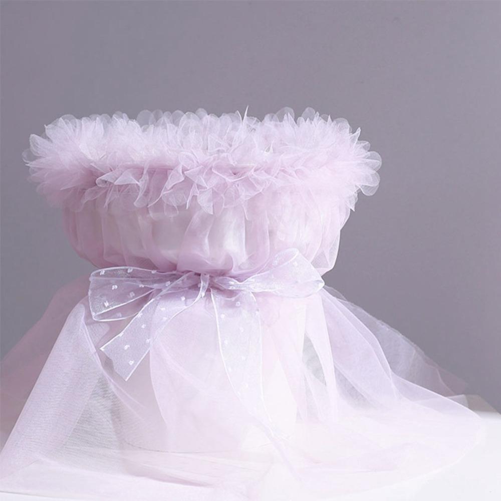 Однотонная пряжа для упаковки цветов 50x75см Декоративная упаковочная пряжа Букет