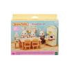 Фигурка для семейной столовой Sylvanian с детским стульчиком, 1 шт., популярные корейские игрушки