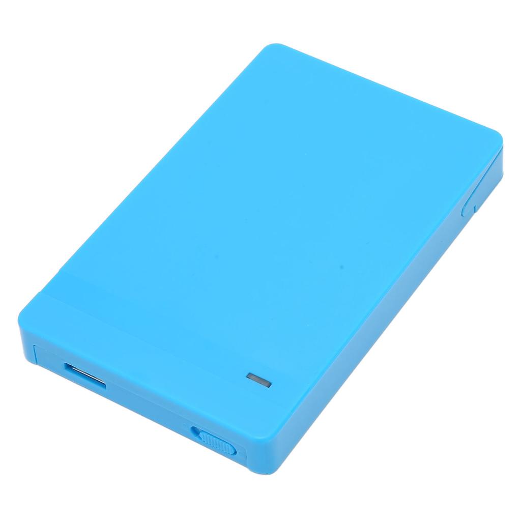 2.5-дюймовый корпус для жесткого диска USB3.0 Plug and Play Мобильный корпус для HDD Внешний адаптер-кейс для HDD для Windows для OS Синий