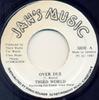 7-дюймовая пластинка THIRD WORLD STEVEN CAT COORE Over Due NONE Jahs Music 1987 Ямайка Регги Ска Даб Б/у