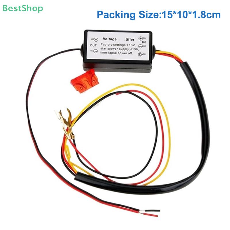 DRL Controller Auto Car LED Daytime Running Light Relay Harness Dimmer On/Off Fog Light Controller Delay Light Delay Line
