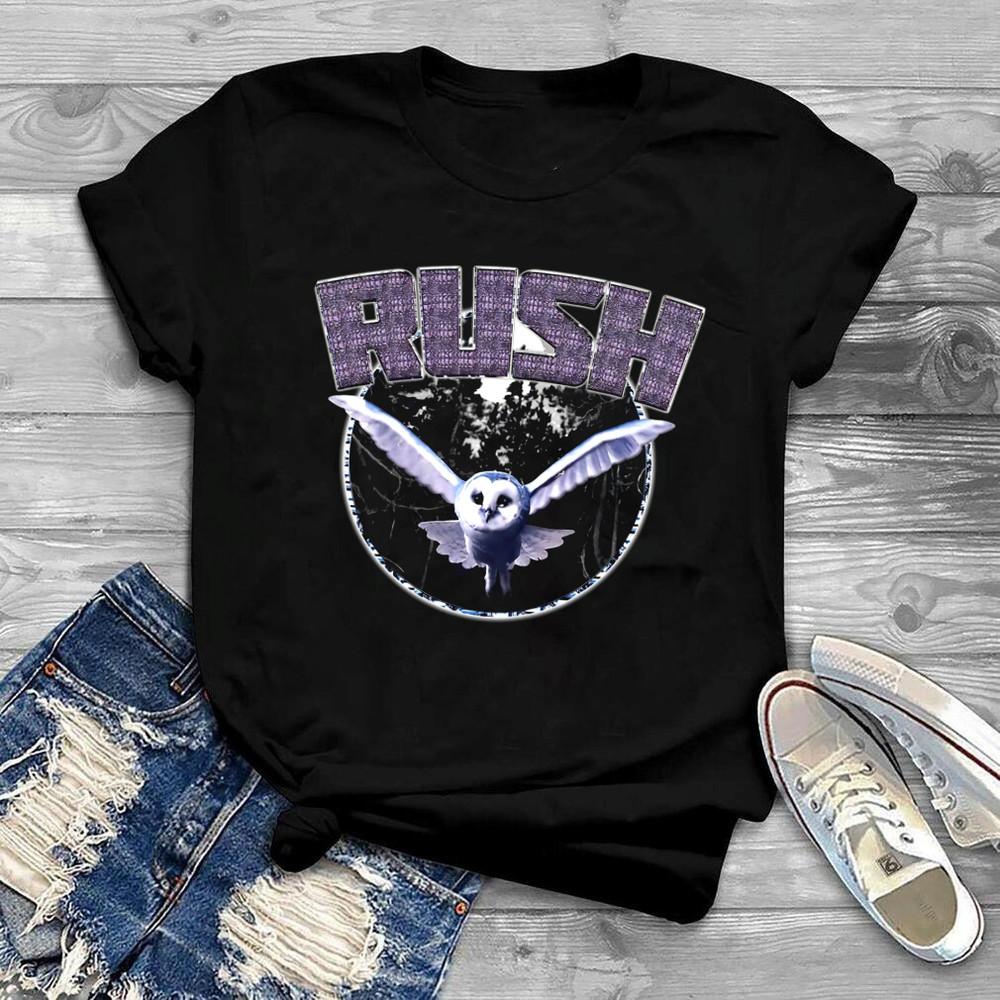 Новая Rush Anniversary Retro Band 90s S-234XL Черная унисекс рубашка D2014 Унисекс футболка