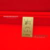 Shuibei 999 Fine Gold Phone Sticker 2mg: God of Wealth, Persimmon, Lucky Cat Amulet Souvenir Gift.