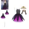 Девочки Хэллоуин Платье Костюм Вампира С Пышной Юбкой Вдохновленный Урсулой Косплей Наряд