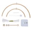 Wind Chime Kit DIY Handcraft Chimes Bells Wood Baby Crib Mobile Wind Chime Pendant