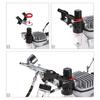 KKmoon Professional Airbrush Kit With Air Compressor Hobby Air Brush Set Nail Art Paint Sprayer