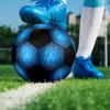 Olympique Marseille Soccer Ball Size 5 Colorful Machine Stitched PVC Competition Ready Durable High-Bounce