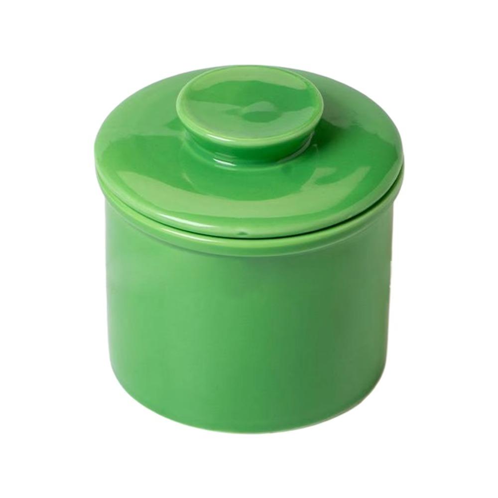 Герметичный французский горшок для масла Керамический хранитель масла Простой контейнер для хранения масла Сыр