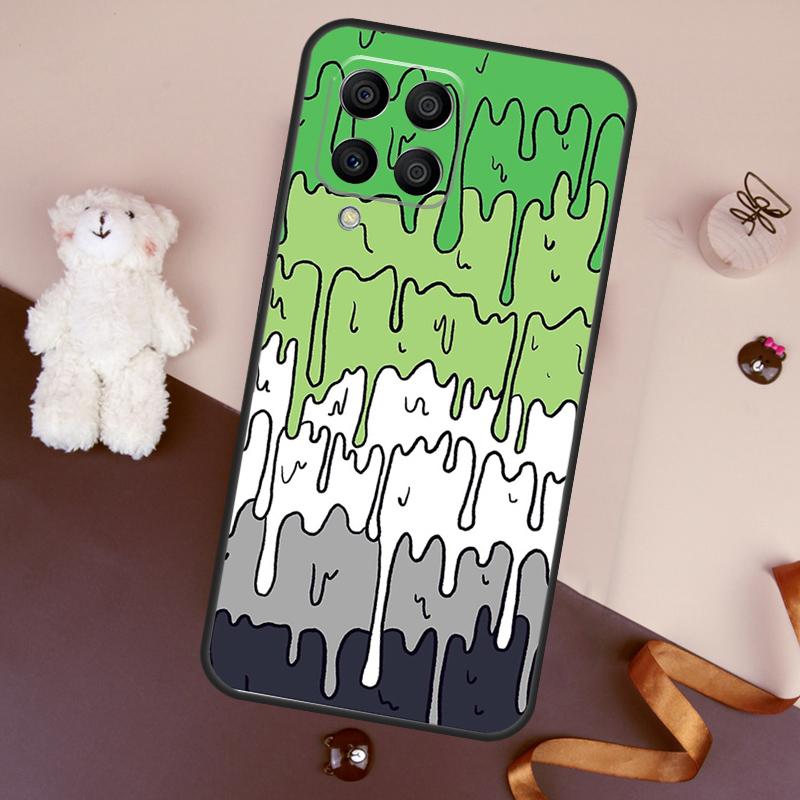 Pastel Kawaii Melting LGBTQ Design Case For Samsung Galaxy M36 M55 M35 M15 M56 M16 M54 M14 M34 M31 M11 M13 M53 M12 M32 M52 M06