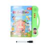 Spanish English Children Early Reading Machine Learning Machine Education EBook Toy(Green )