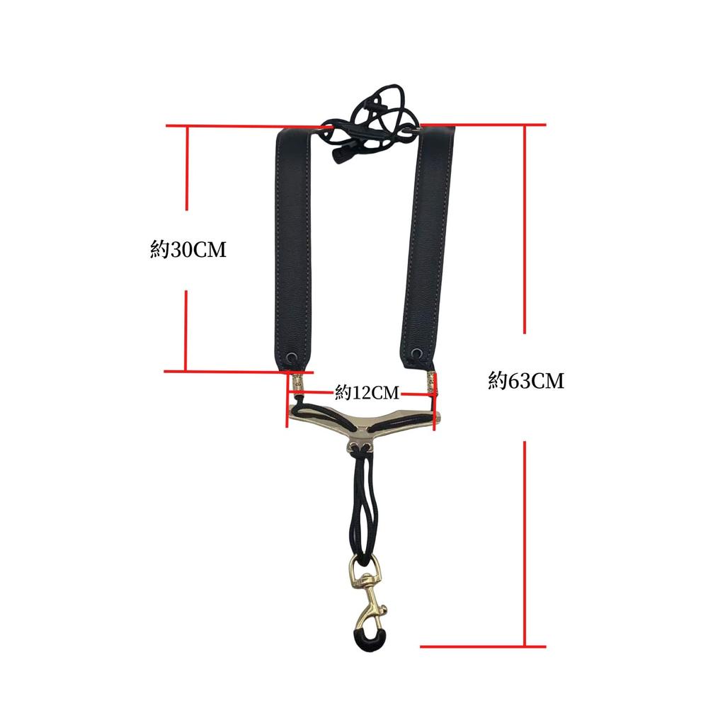 Ремень для саксофона типа жилета для взрослых и плечевой, подходит для тенора, улучшенный [Jinchuan] Детский, Тип, Мягкий, Сопрано, Альт, (Коричневый -