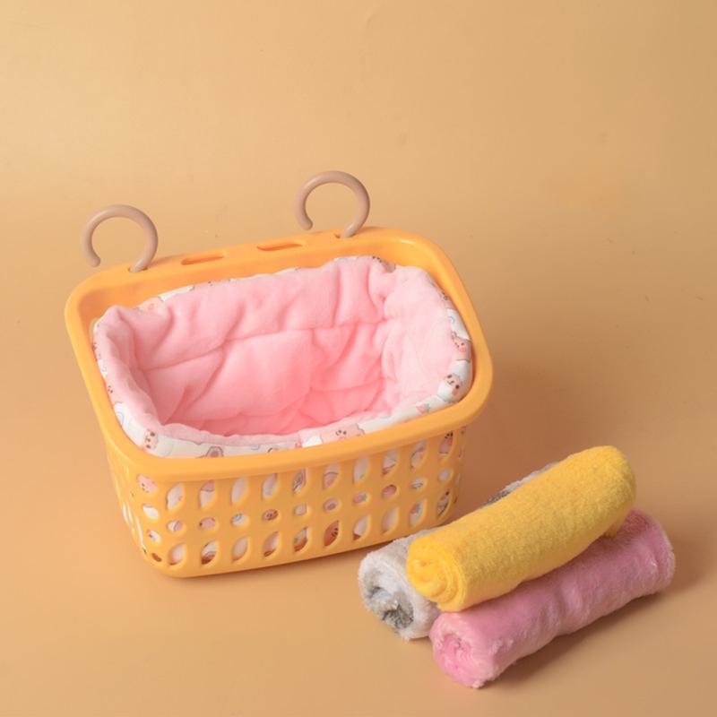 Подвесной гамак с белкой, удобный дышащий красочный зимний теплый хлопковый спальный гнездо для домашних животных