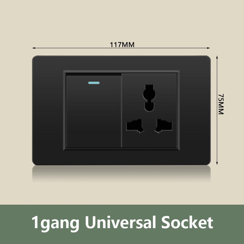 Электрическая розетка европейского корейского стандарта 220 В настенный светильник выключатель питания с USB Type-C 20 Вт интеллектуальная розетка для быстрой зарядки ПК панель ТВ ТЕЛ