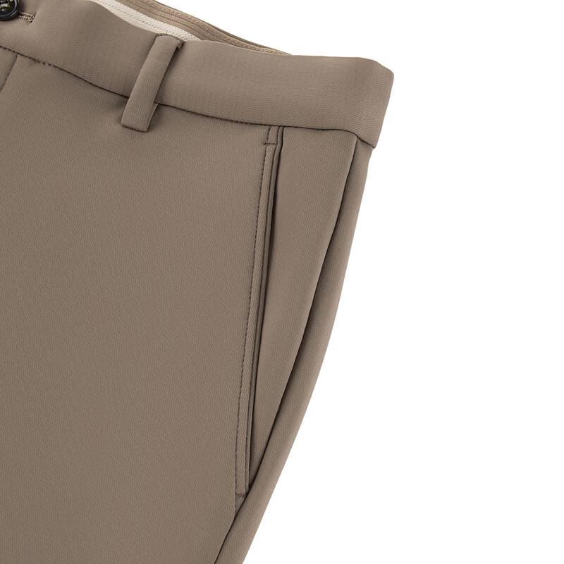 SEVEN Men's High-Stretch Knit Business Casual Trousers