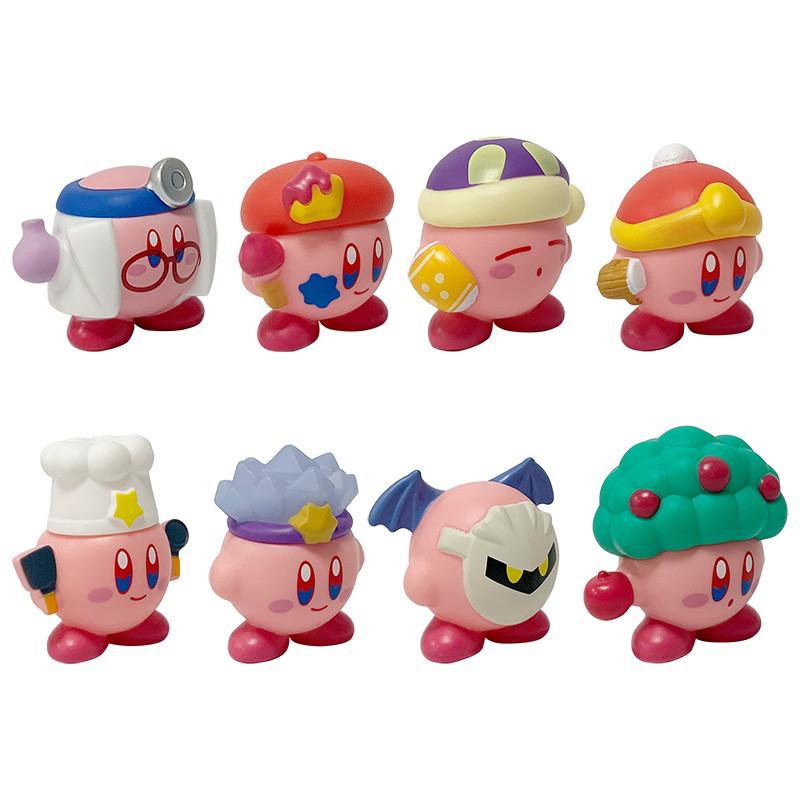 Витрина для демонстрации игрушечных моделей из франшизы Kirby из прочного ПВХ для декора рабочего стола