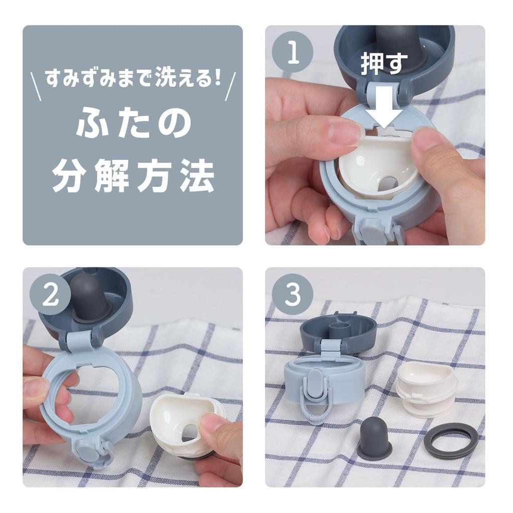 Бутылка для воды Atlas объемом 800 мл с вакуумной изоляцией, сверхлегкая бутылка-кружка с широким горлом, легко моется, разбирается и царапается