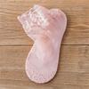 Women Anti skid Liner Summer Lace Socks Cotton Hosiery Boat Socks Low Cut