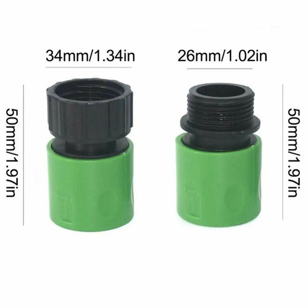 Быстроразъемный соединитель ABS для садовой воды Адаптер для шланга Адаптер для шланга Система полива