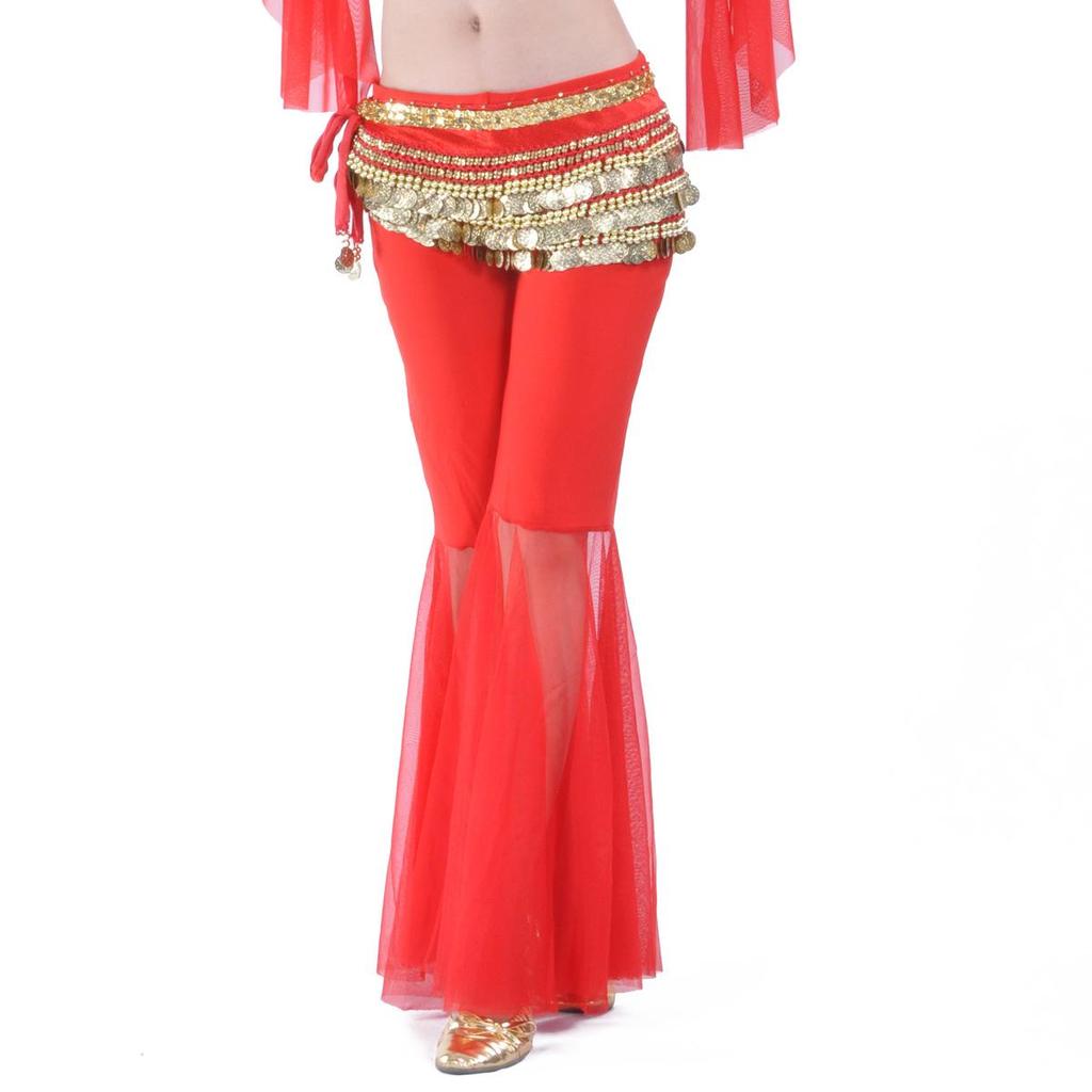 Mesh Flare Belly Dance Pants - Dancewear by Belly Dance Brand