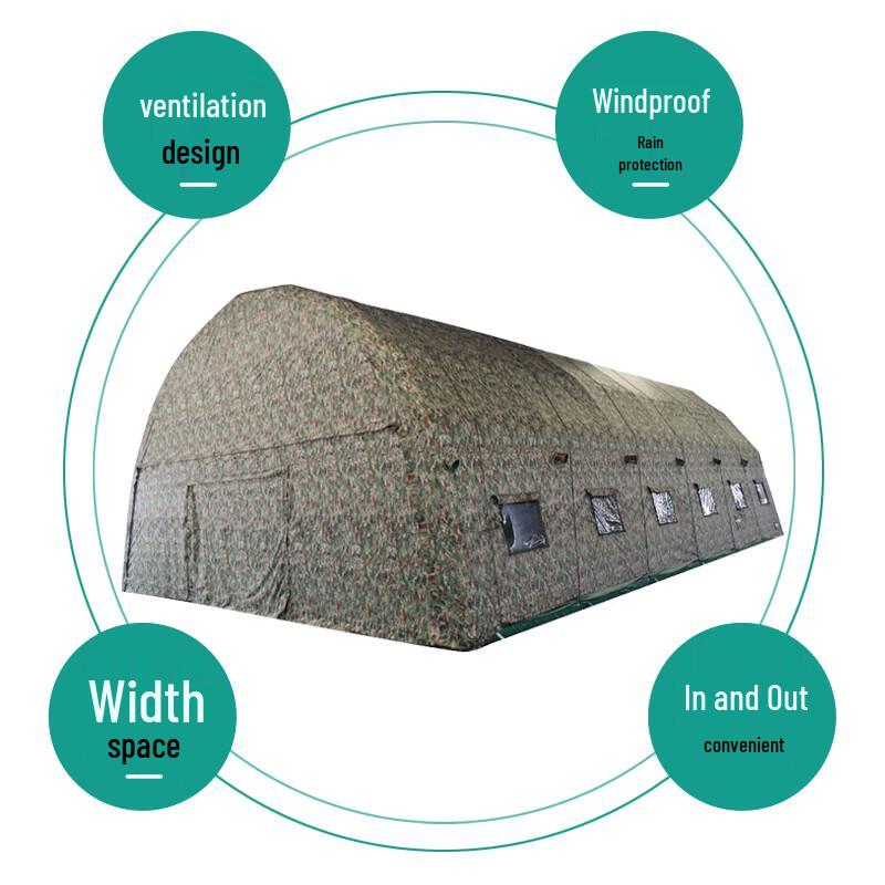 Stealth Leopard Inflatable Camping Tent & Accessories