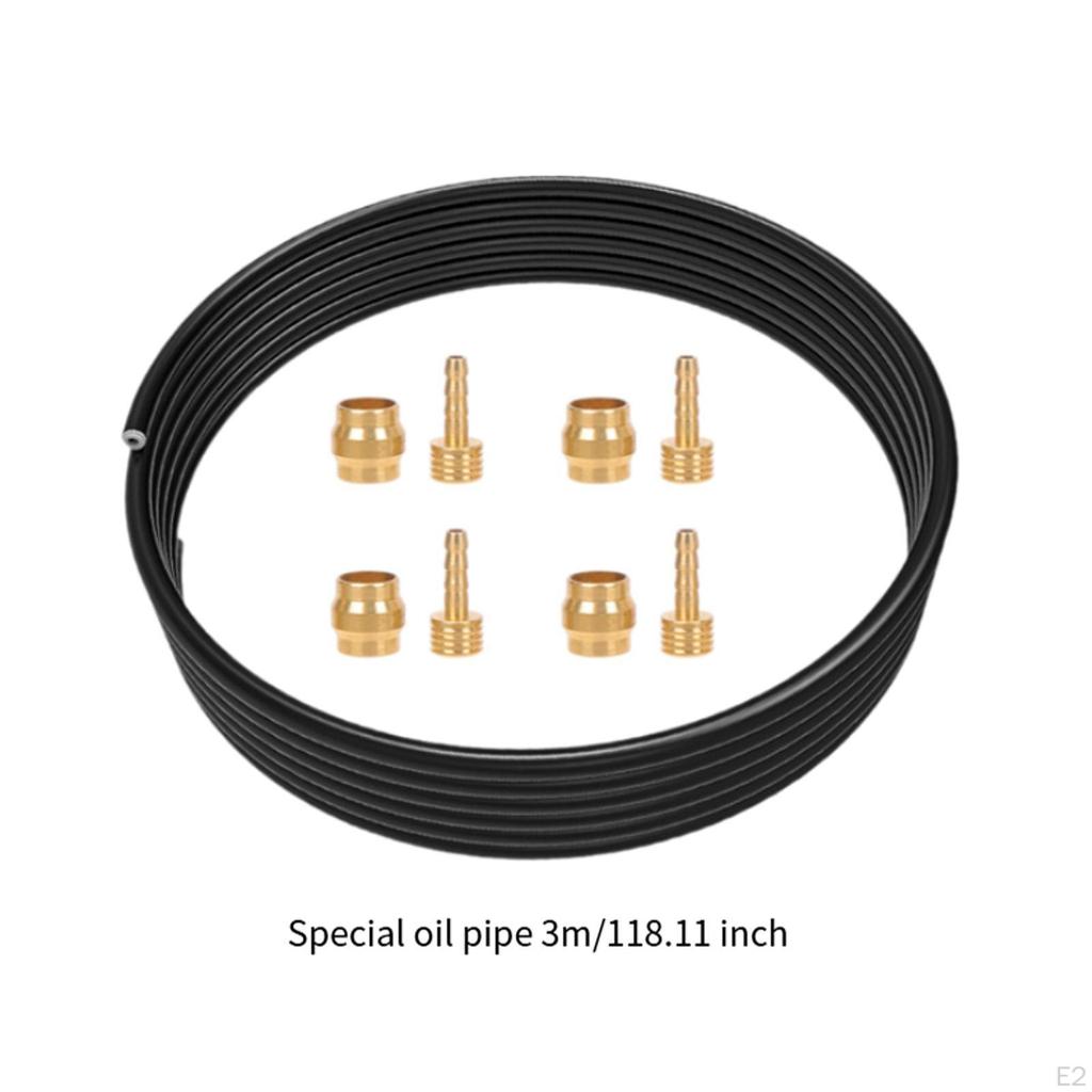 Набор шлангов для гидравлического тормоза велосипеда, портативный инструмент для ремонта, легкий, для горных велосипедов, аксессуары