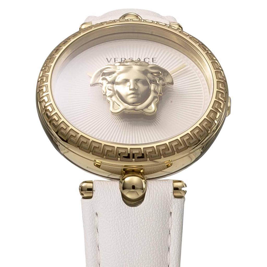 Часы PALAZZO EMPIRE Белый циферблат Кварцевые повседневные водонепроницаемые сапфировое стекло 34 мм VECQ00218 Белый [Versace] Женские [Товар]