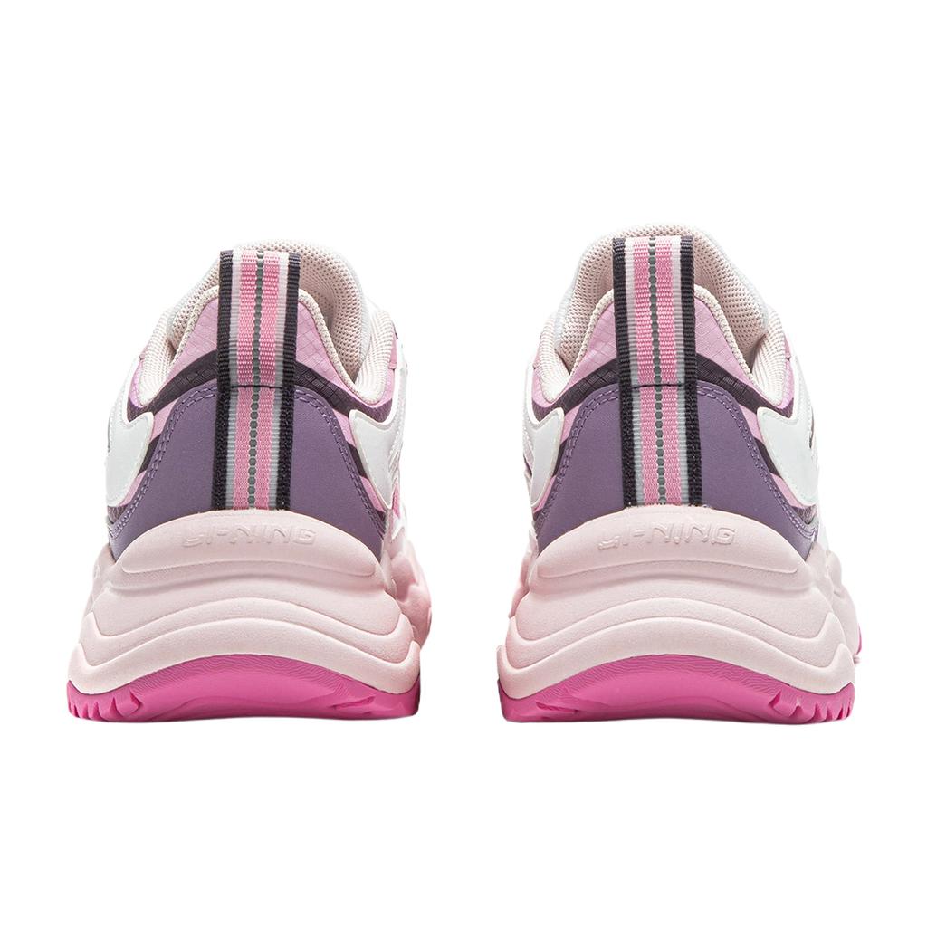 Li Ning Kids Sports Lifestyle Series Synthetic Leather Fabric Fashion Classic Versatile Comfortable Casual Shoes Kids Casual Shoes YKCV202-14