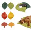 Leaf Shaped Cat Bed Soft Cotton Pet Bed New Cat Nest  Pet Accessories
