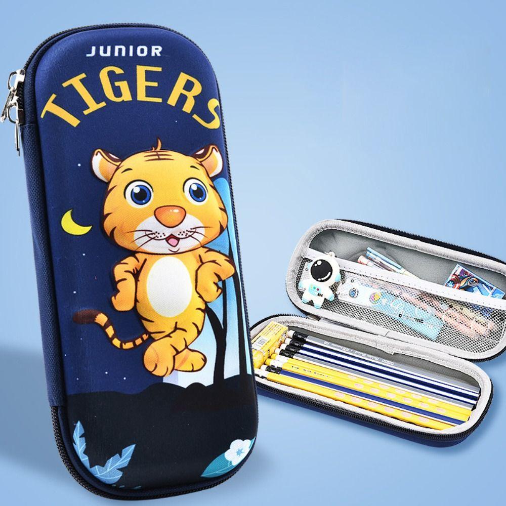 Пенал большой емкости EVA Pen Bag Cartoon Pen Box Student