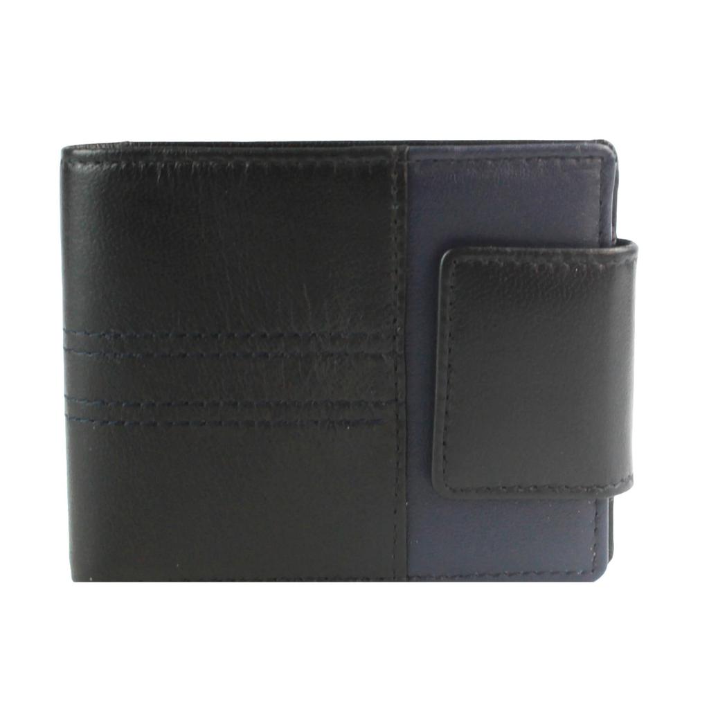 Eastern Counties Leather Scott Contrast Panel Leather Wallet