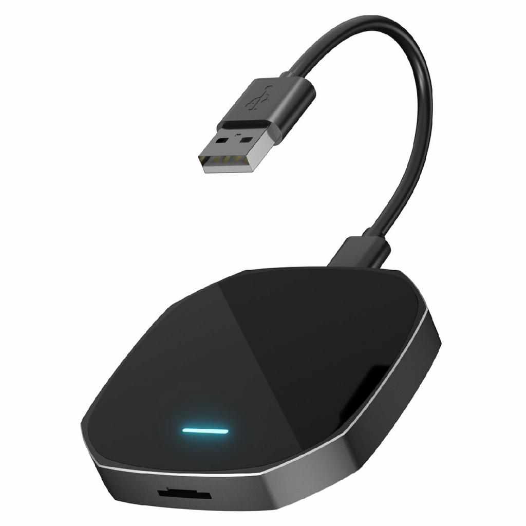 FB2 Bluetooth-compatible+WiFi Wireless CarPlay Box Automatic Connection Android Auto Adapter for Wired Car Systems