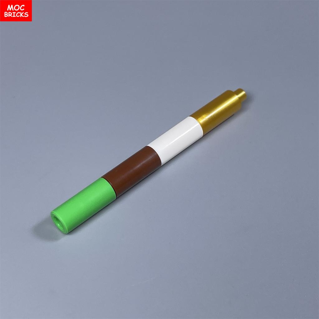 Non-Toxic Moc Bricks Utensil Green Candle Flower Garden Particle Plants Part 37762 Building Blocks Assembled Children'S Toys